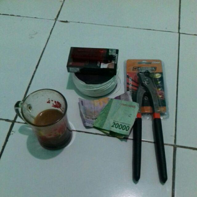 Gergaji Kayu Gagang Kayu Lapis Karet camel # 18 Per Pcs