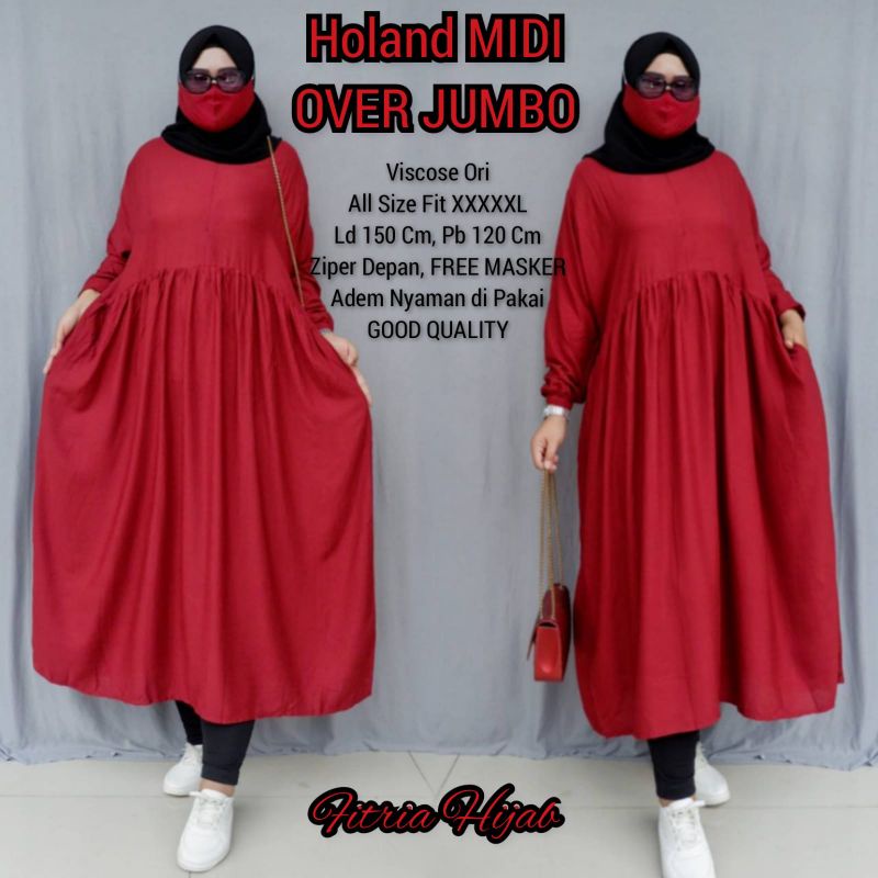 GAMIS JUMBO HOLAND - FITRIA HIJAB