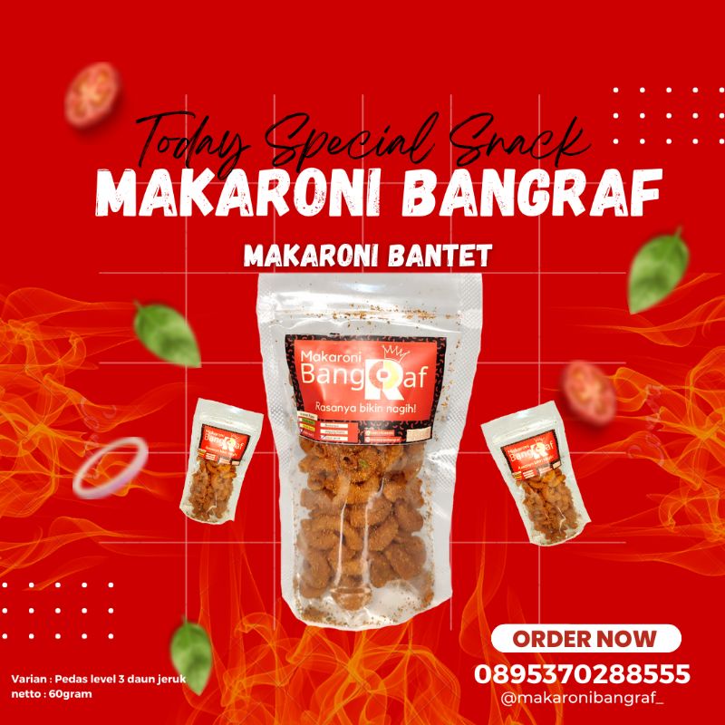 

[TERMURAH] Makaroni Bantet Premium Bangraf Enak Murah - Khas Pasuruan