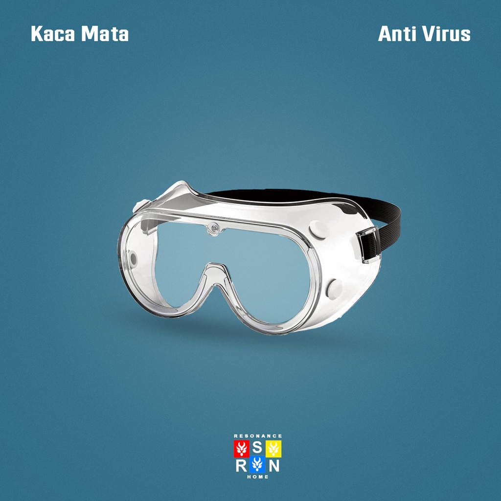 Kacamata Anti-Virus Transparan | Kacamata Safety Glass | Safety Goggle