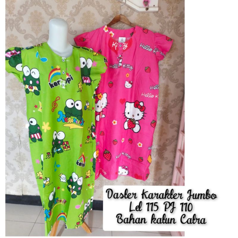 Daster katun jumbo