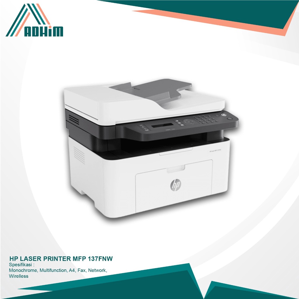 Jual HP LASER PRINTER MFP 137FNW Shopee Indonesia
