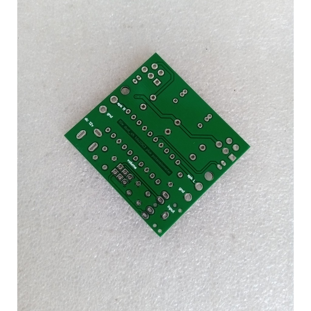 PCB TDA2003 10W Stereo Power Amplifier Plus Volume Control