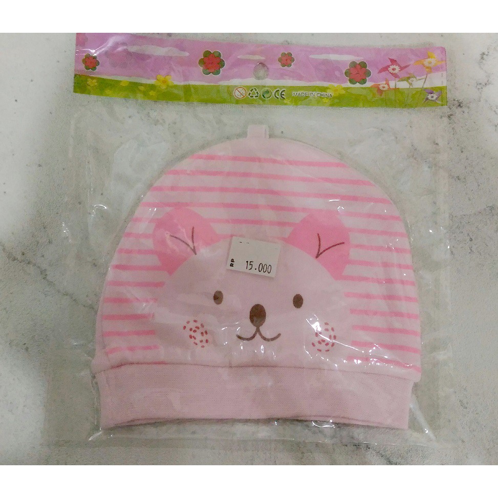 Topi Newborn Bear / Topi Kupluk Newborn Bear Topi Newborn laki laki Topi Newborn Perempuan