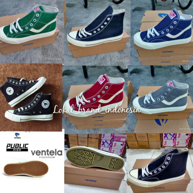 SEPATU VENTELA ORIGINAL PRIA/WANITA/SEPATU SNEAKERS/SEPATU VENTELA BOOT TERLARIS