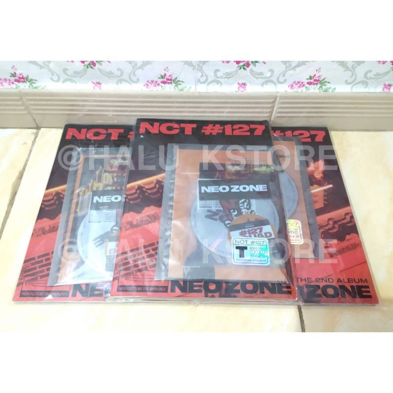 [READYSTOCK SEALED] ALBUM NCT 127 NEO ZONE T VER FULLSET NCT127 NEOZONE