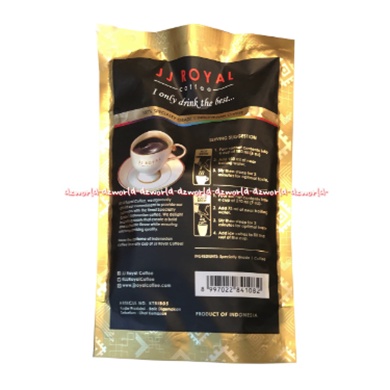 Jj Royal Kopi Tubruk 5 Sachet Coffee Hitam Jjroyal Kopi Hitam Kopi Item Saset Jjroyal Jeje Royal Tubruk