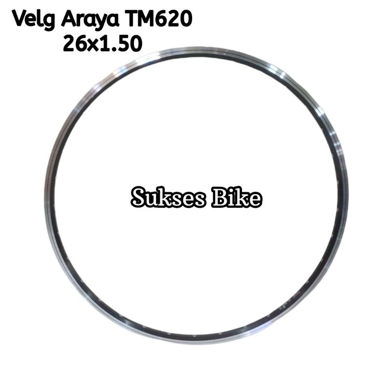 Velg Rim Sepeda 26 inch Araya TM-620 32 Hole double Wall ETRTO 559