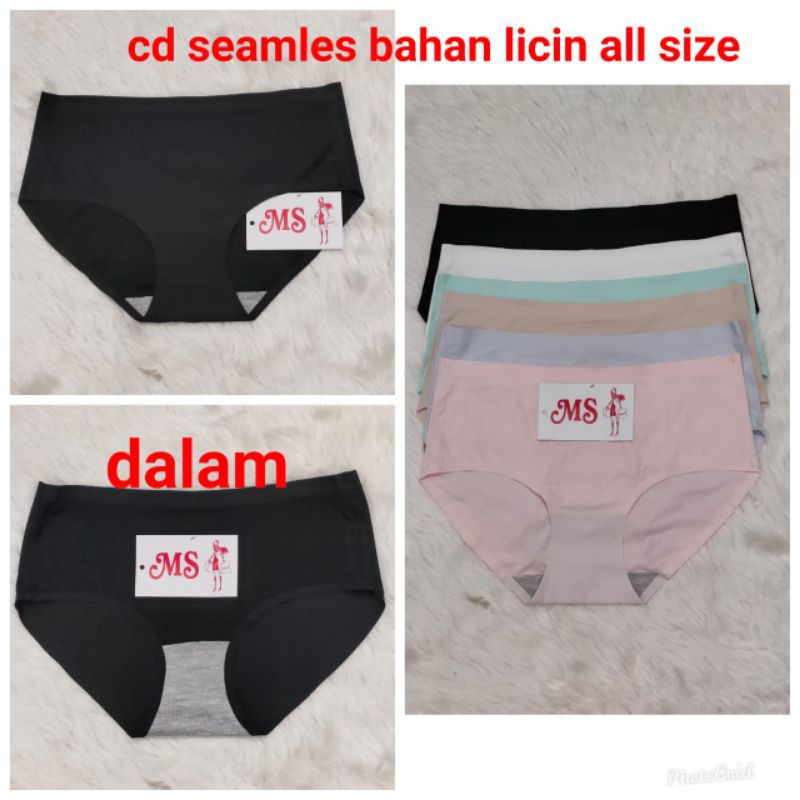 Celana dalam seamles /CD /Celana dalam wanita Bahan licin  All size