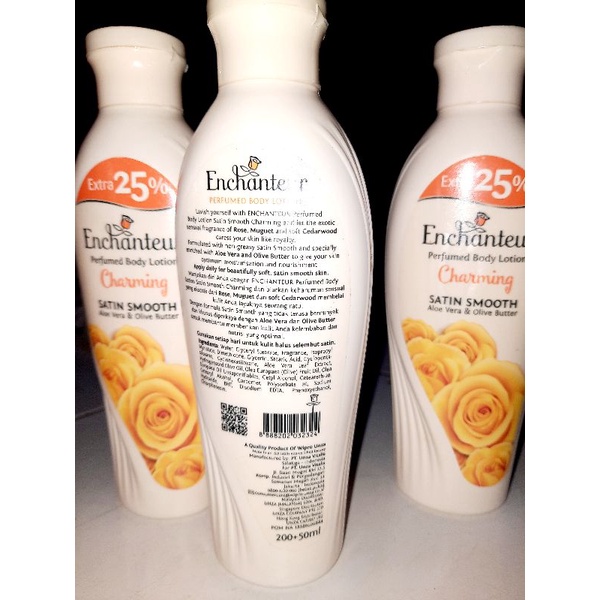 Enchanteur hand &amp; body lotion 200ml+50ml