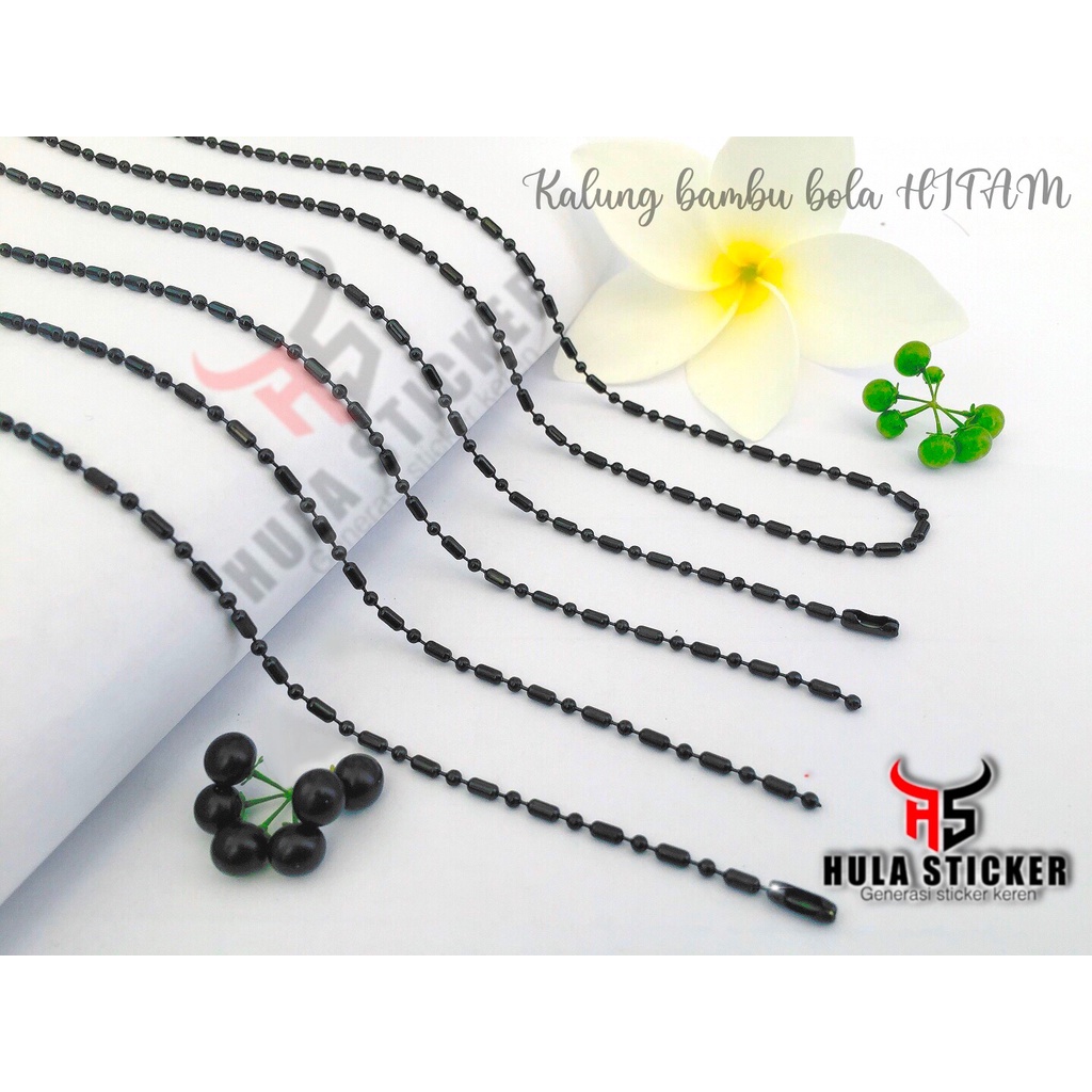 Rantai Kalung Titanium Import 316L - Biji Lada GOLD