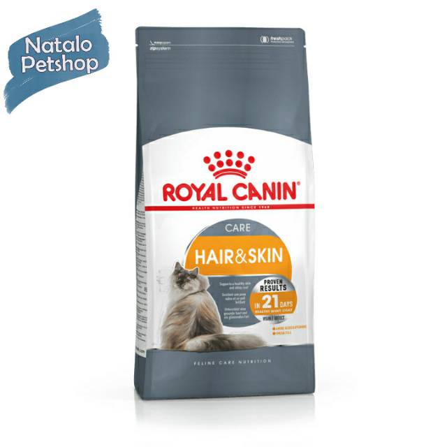 Royal Canin Hair &amp; Skin Care 2KG Makanan Kucing Dry Cat Food Bulu Lebat