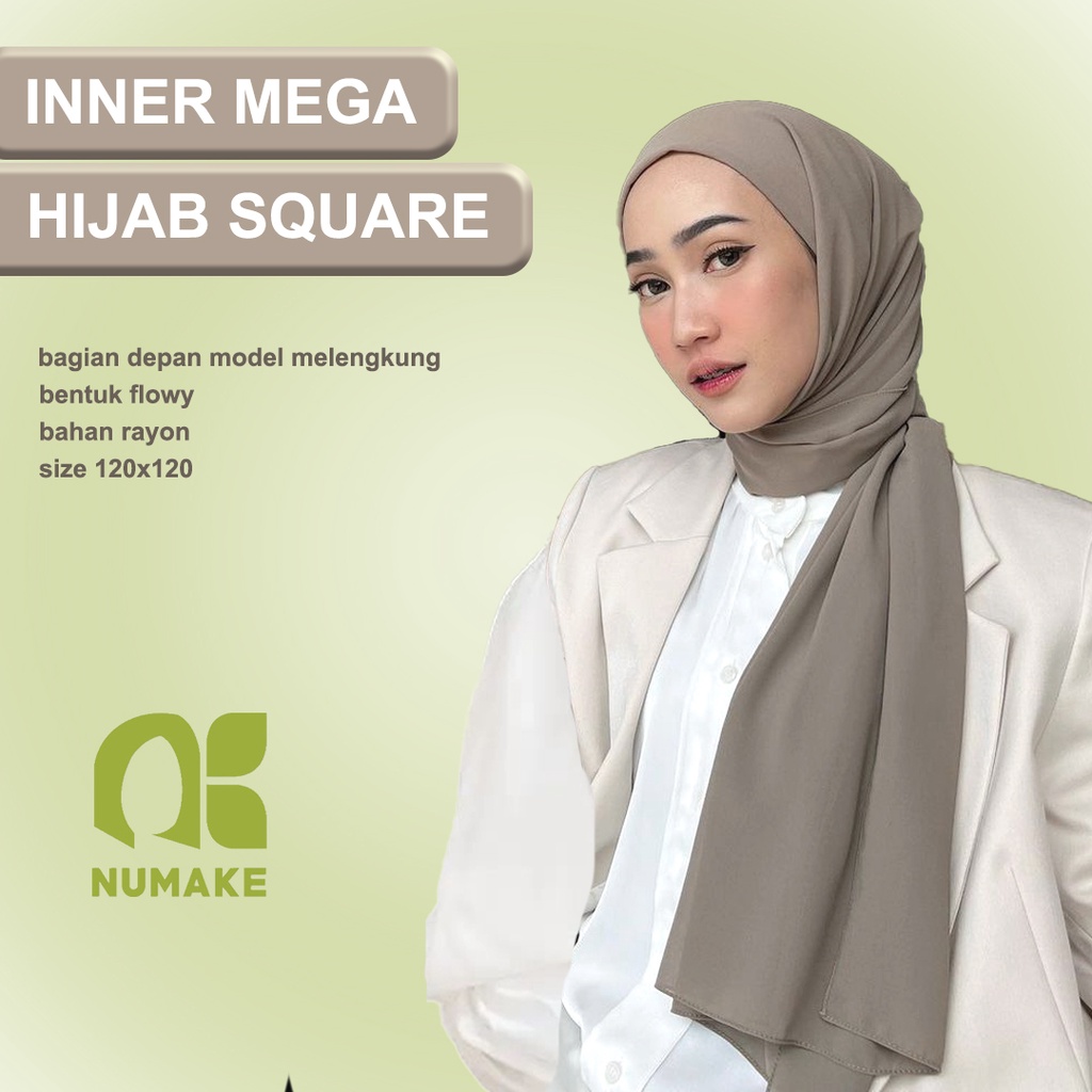 Inner Mega Hijab Square by Numake | Hijab Square | Inner Square