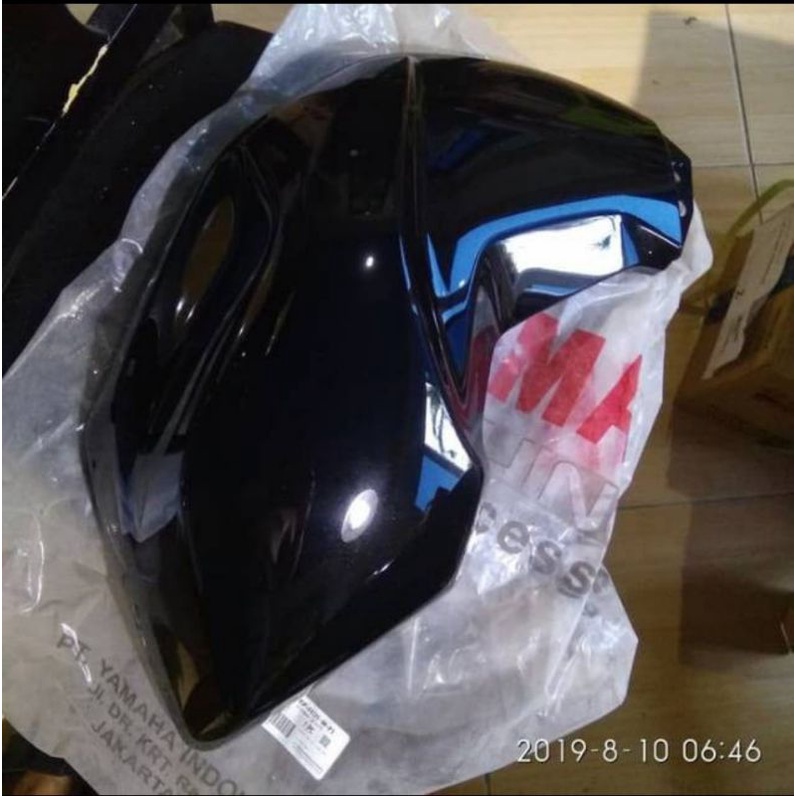 COVER TANGKI SEBELAH KIRI BYSON KARBU HITAM PART ORIGINAL YAMAHA