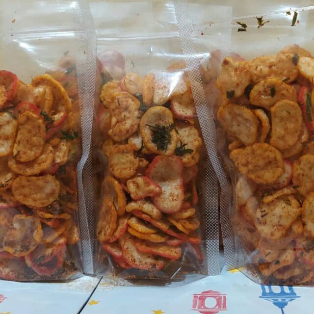 

Kerupuk seblak homemade