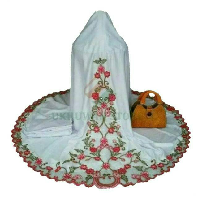 Kualitas Terbaik Mukena Bordir Sutra Corneli Dove Bukittinggi Keren