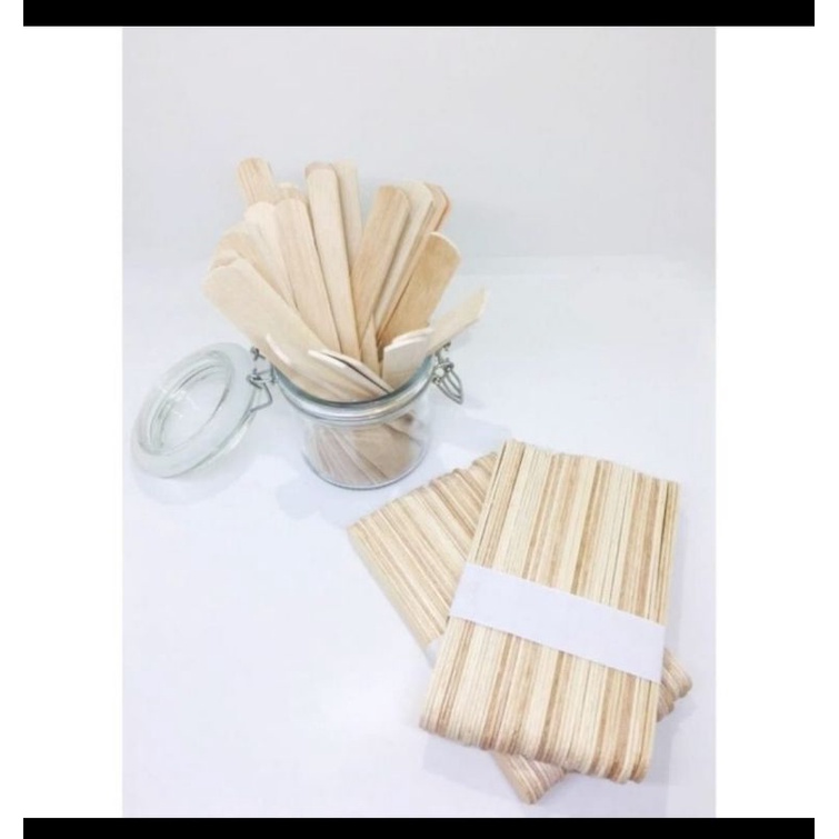 CJ stik kayu es lilin isi 50pcs