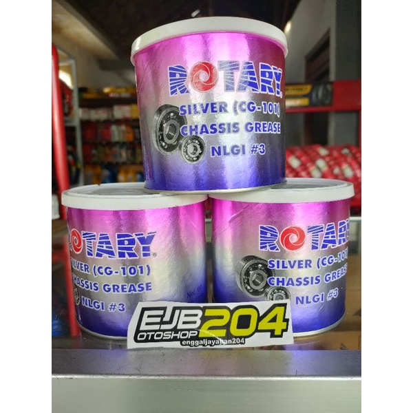 Grease Gemuk Rotary Silver kemasan 450gram pelumas Bearing