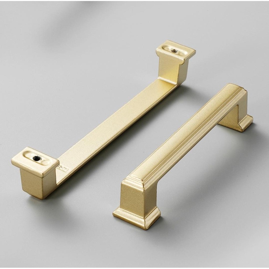 Tarikan Knob Laci Furniture Lemari Gold Emas/Handel Emas / Handle Pull Gagang/ Handel Gold