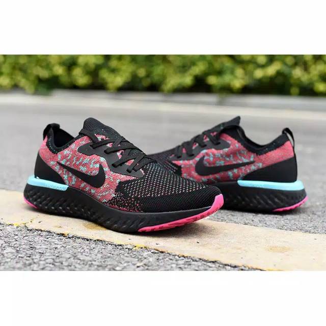 Sepatu Nike Epic React Flyknit Multi Color High Premium Original / Sneaker Nike Original