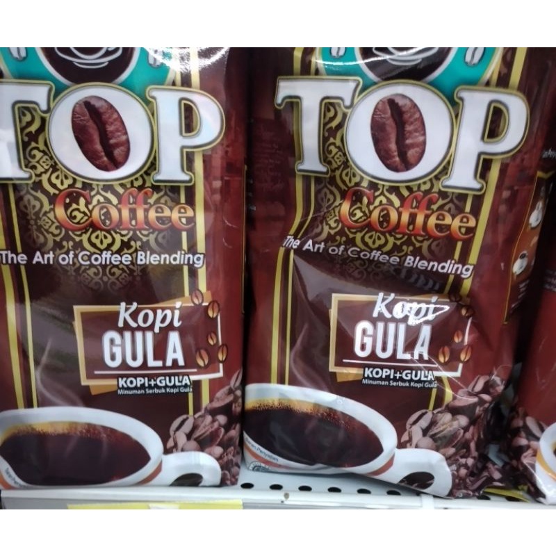 

TOP COFFEE GULA 2IN1 RENCENG 10X25 GR