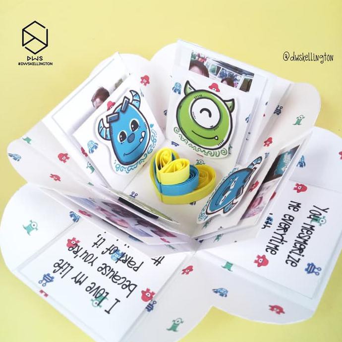 

Ini Kotak Kado Unik Hadiah Ulang Tahun Box Kado Monster Inc Explosion Box Ayo Beli