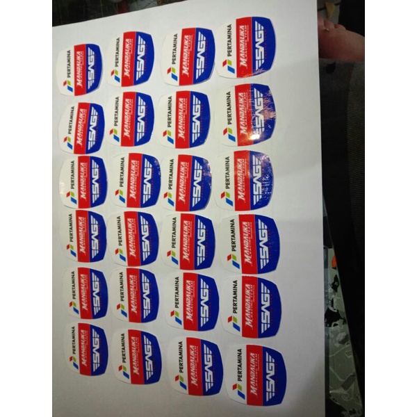 Sticker Mandalika Pertamina