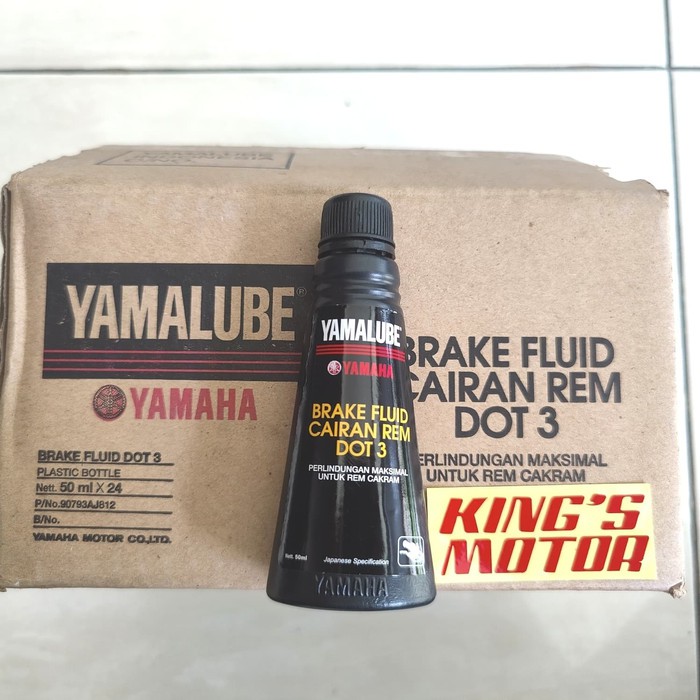 CAIRAN, OLI, MINYAK REM, BRAKE FLUID, YAMALUBE, YAMAHA DOT 3 (AJ812)