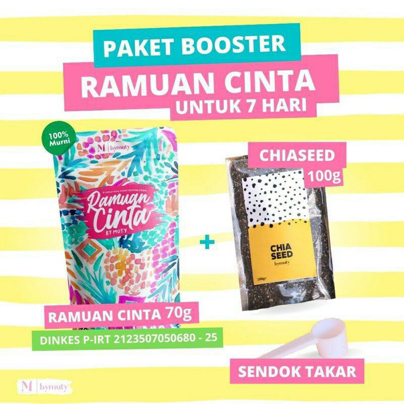 RAMUAN CINTA BY MUTY (paket booster)