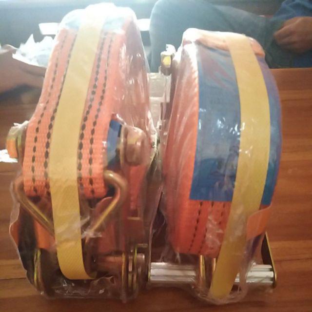 Ratchet Tie Down / Cargo Lashing / Tali Pengikat Barang 2”x2tonx10m