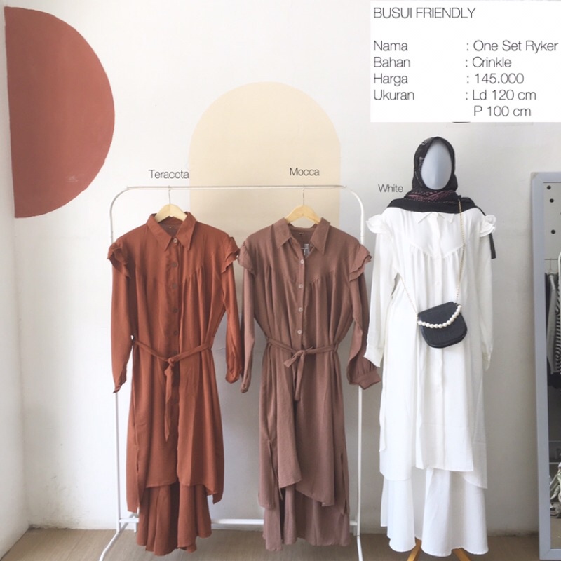 ONE SET RYKER - One Set Rok Wanita Fisy