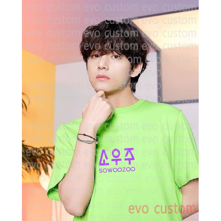 EVO - BAJU KAOS SOWOOZOO BTS 2021 NEW RELEASE / ATASAN WANITA BLUS JUMBO KPOP BUTTER DYNAMITE