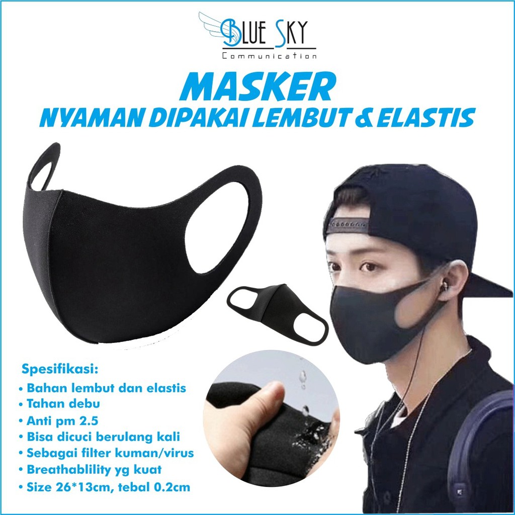 MASKER PITTA KOREA ANTI BAKTERI