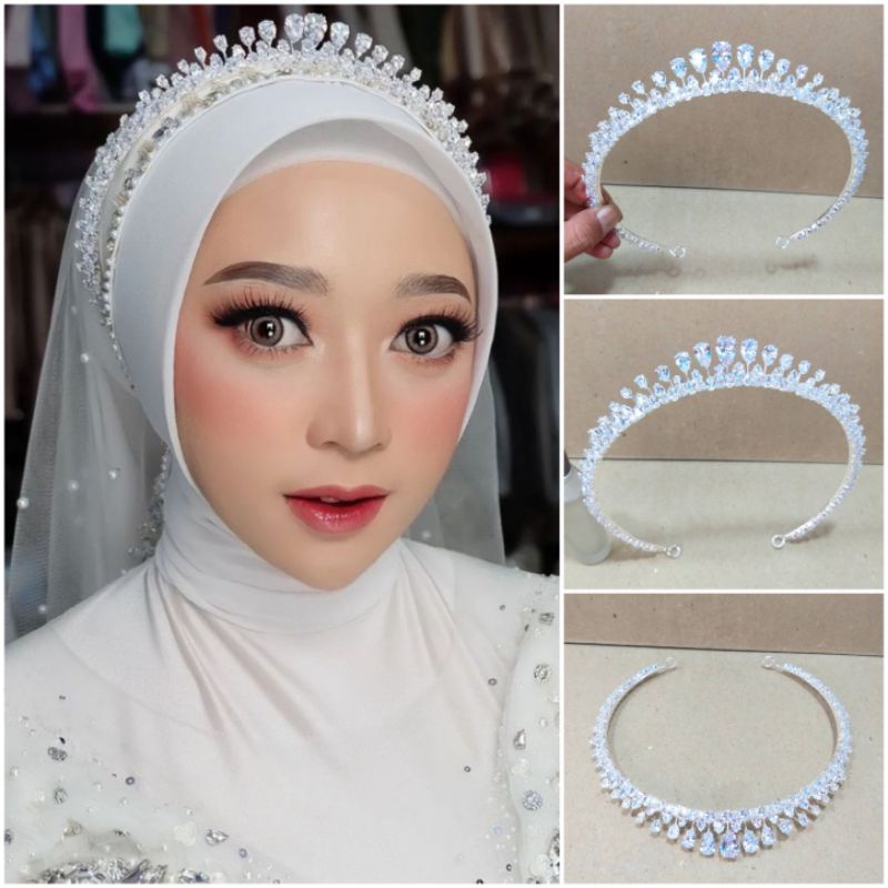 crown zircon mahkota pengantin mahkota zircon mahkota wedding