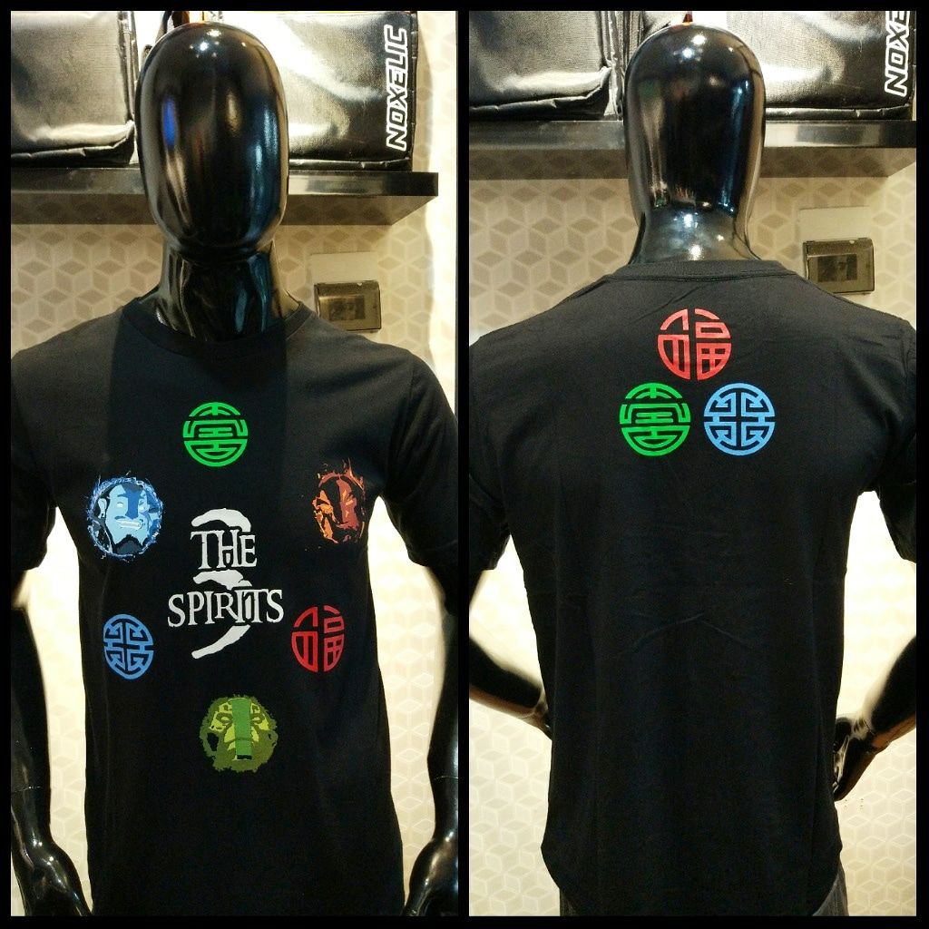 Kaos Dota 3 Spirits - Glow in the Dark