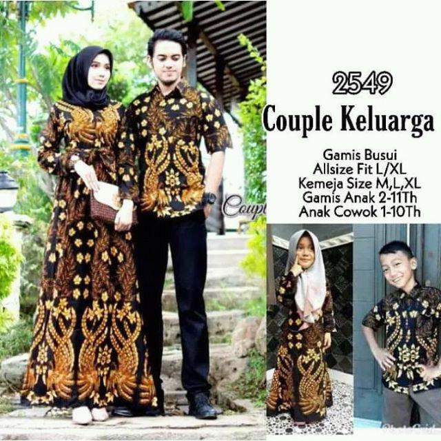 Termurah!!!couple Keluarga/ Couple Batik Keluarga/batik 2525/couple Batik Anak/kemeja Batik Anak