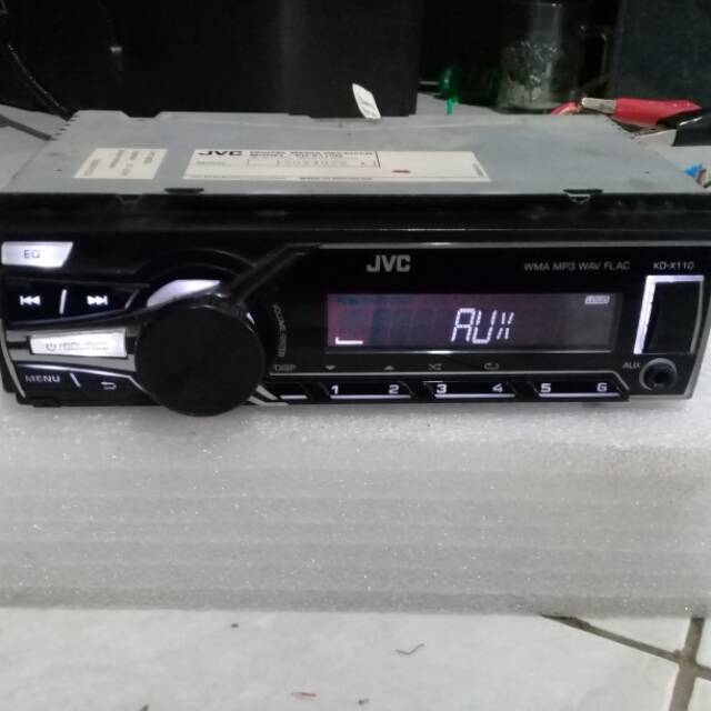 Tape mobil JVC KD-X110N original DATSUN G0 singel headunit jvc usb
