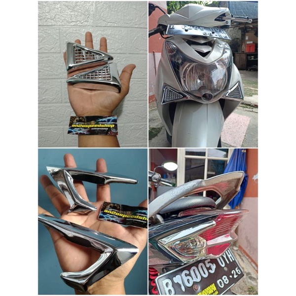 garnish list stoplamp Mio soul/Stoplamd soul MX Thailand lampu belakang Mio soul MX Thailand