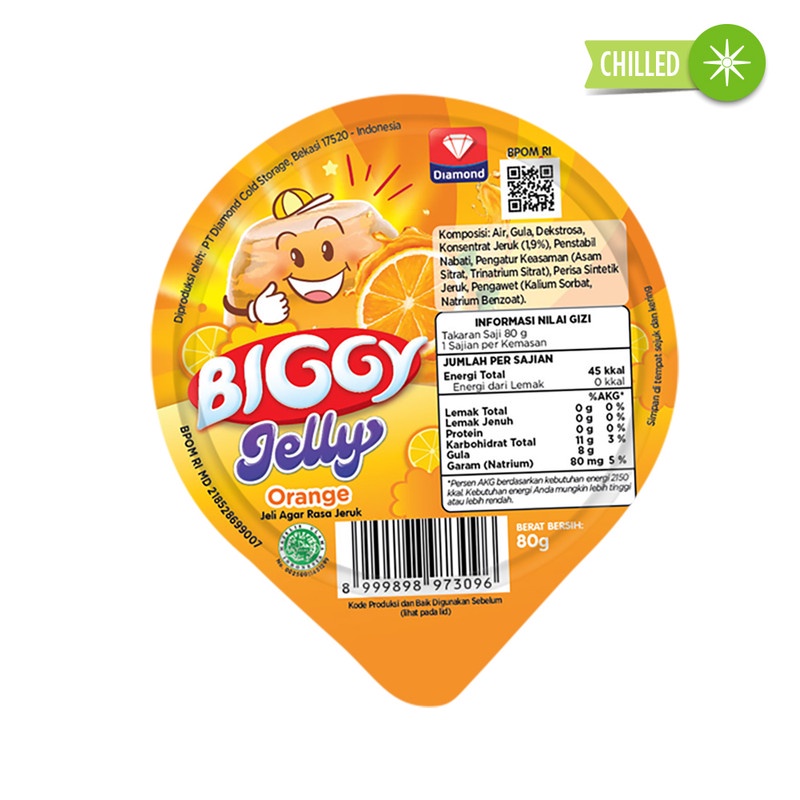 BIGGY JELLY ORANGE 80G