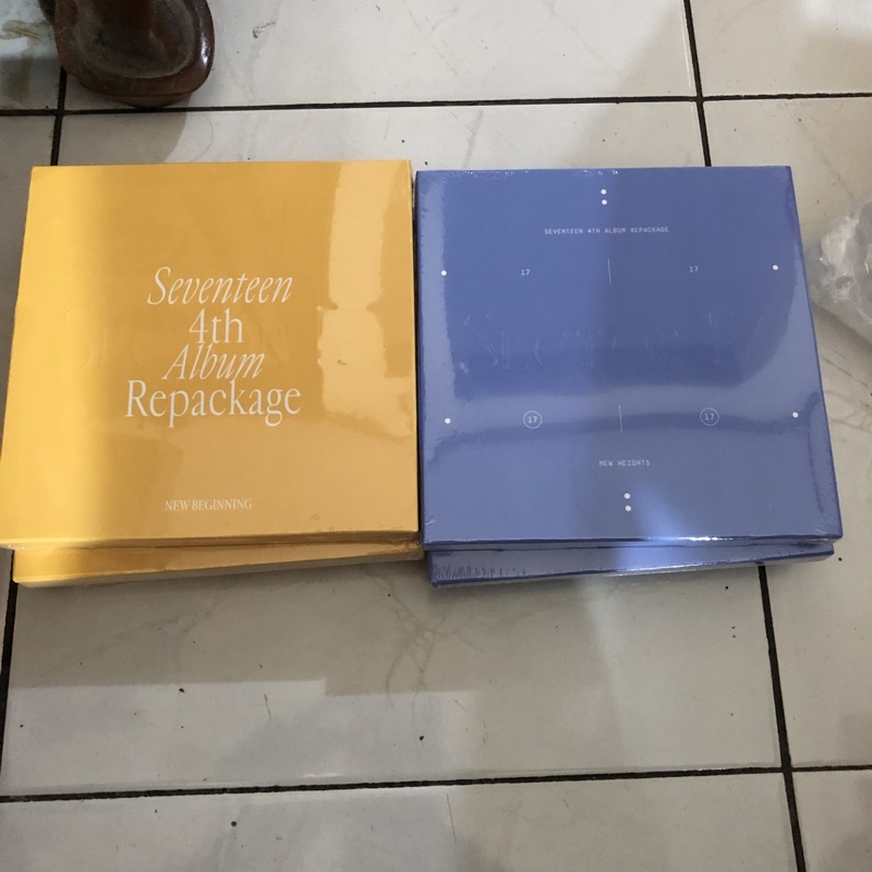 [READY STOCK] ALBUM SEVENTEEN FULLALBUM REPACKED SECTOR17 WORLD FACE THE SUN WEVERSE VERSION VERSI C