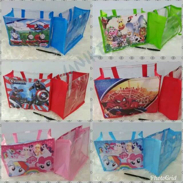 

Tas tenteng MIKA+ PRINT+ Spunbun