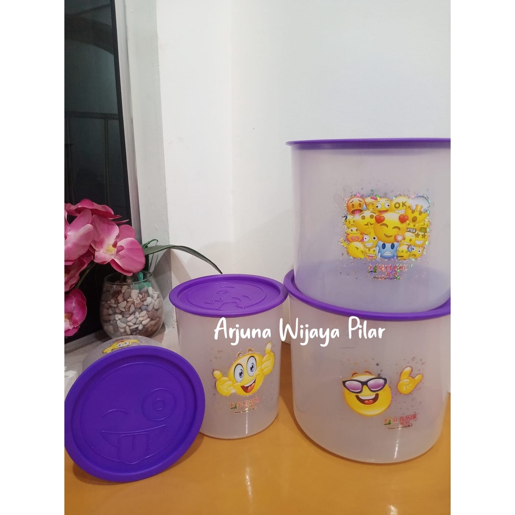 Toples Smiley Ukuran 0,6 - 5 LT SL Plastik + Bubblewrap