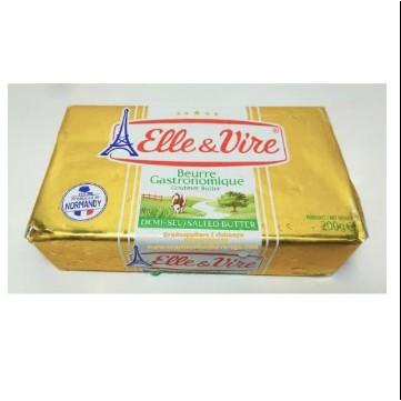 

Ready PROMO! Elle&Vire Salted Butter 200gr Mentega Asin Elle & Vire Ellevire Elle Vire Premium Butter Kualitas Terjamin