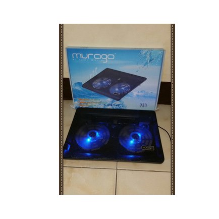 ITSTORE Cooling Pad MURAGO M8 coolpad cool pad M-8 M 8 2 Fan LED Up to 14 inch