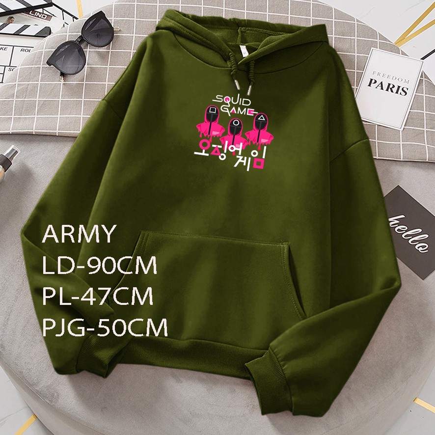 GSC - Sweater anak perempuan squid game KIDS baju sweter anak cowok cewek murah