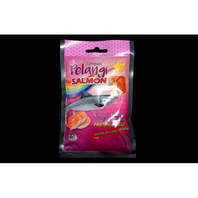 UMPAN PELANGI SALMON-MINYAK IKAN SALMON DAN IKAN SALMON