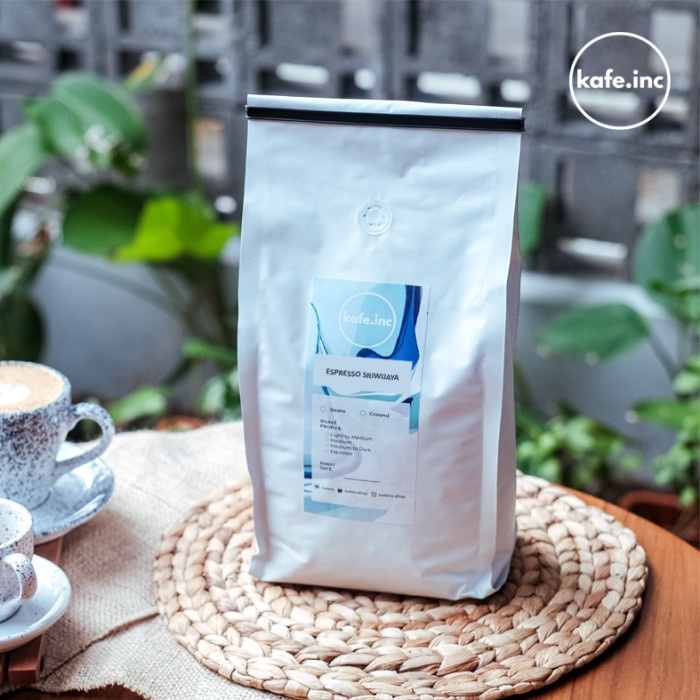 

DISKON - (BISA COD) Espresso Kopi Susu Full Robusta Sriwijaya 1 Kg (biji/bubuk) - Biji