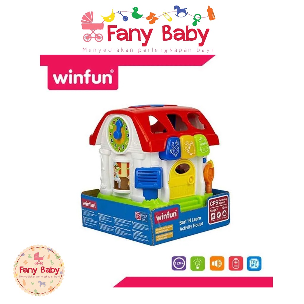 WINFUN SORT N LEARN ACTIVITY HOUSE