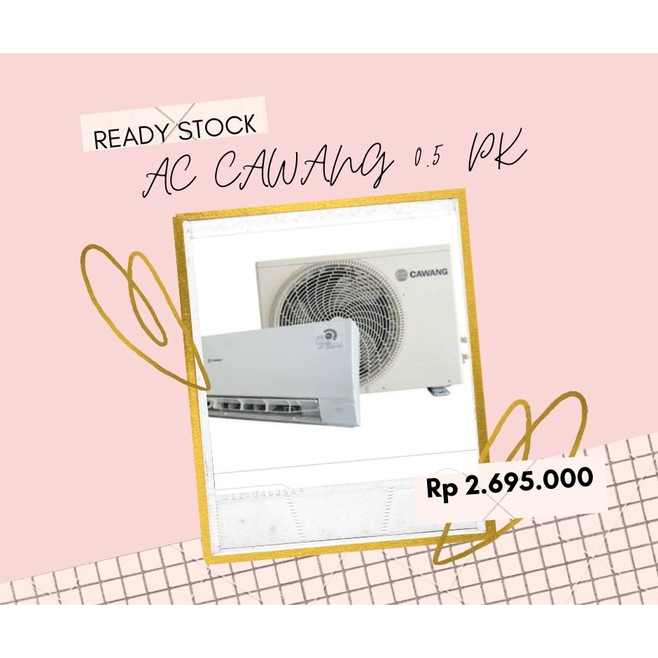 CAWANG AC Pro by Panasonic Gobel - AC Split 1/2 PK - EP/EU SN-5SGM