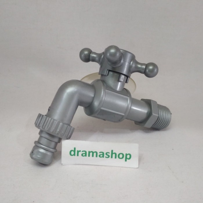 Keran Kran Air Taman Selang Plastik 1/2 inch DRAMASHOP